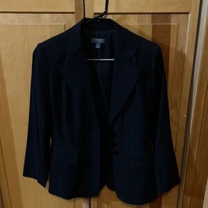 Classiques Entier Elegant Black Women's Blazer wool blend